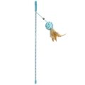 Duvoplus Cat Toy Spielangel Catchy Papierball - blau