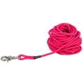 Bild 1 von Trixie Schleppleine, rund aus Segeltau mit Trigger Snap Hook - fuchsia  / (Variante) 10 m